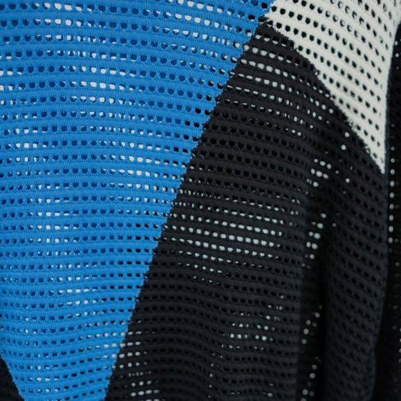 Torn by Ronny Kobo Zivinia Black and Blue Colour-Block Sweater - Picture 4 of 5